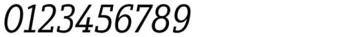 Yorkten Slab Condensed Regular Italic Font OTHER CHARS