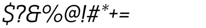 Yorkten Slab Normal Regular Italic Font OTHER CHARS
