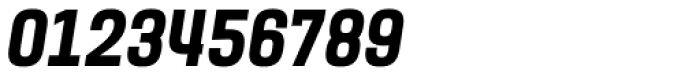 Yoshida Sans Semi Bold Condensed Italic Font OTHER CHARS