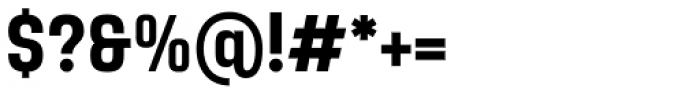 Yoshida Sans Semi Bold Condensed Font OTHER CHARS