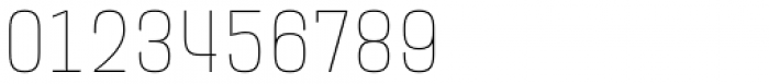 Yoshida Sans Thin Condensed Font OTHER CHARS
