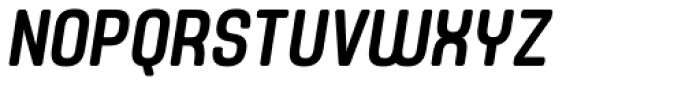 Yoshida Soft Medium Condensed Italic Font UPPERCASE