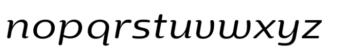 Yotin-Book Italic Font LOWERCASE