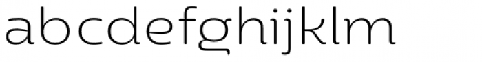 Yotin Extra Light Font LOWERCASE