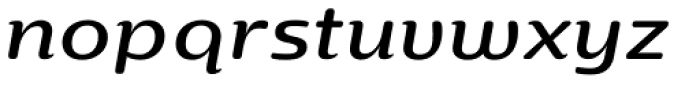 Yotin Italic Font LOWERCASE