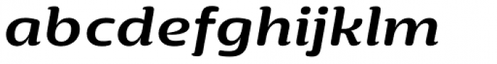 Yotin Medium Italic Font LOWERCASE