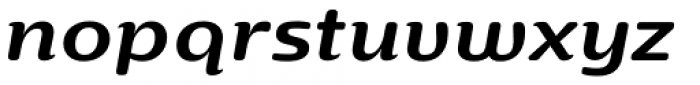 Yotin Medium Italic Font LOWERCASE