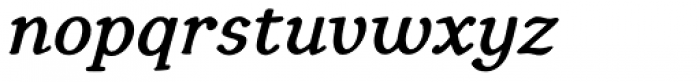 Youbee Bold Italic Font LOWERCASE