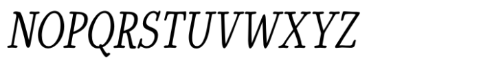 Youbee Condensed Italic Font UPPERCASE