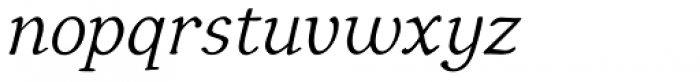 Youbee Italic Font LOWERCASE