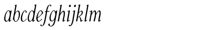 Youbee Light Condensed Italic FONT