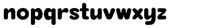 Your Dreams Sans Font LOWERCASE