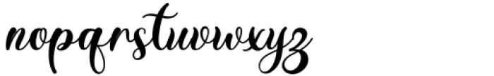 Your Everything Regular Font LOWERCASE
