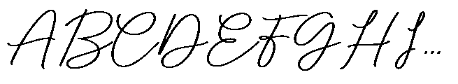 Your Love Font UPPERCASE