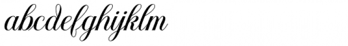 Youra Script Regular Font LOWERCASE