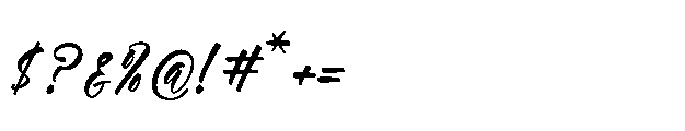Youth Glitch Regular Font OTHER CHARS