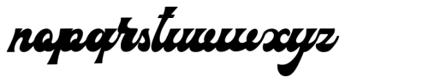 Youth Heritage Font LOWERCASE