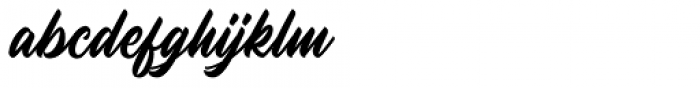 Youther Regular Script  Font LOWERCASE