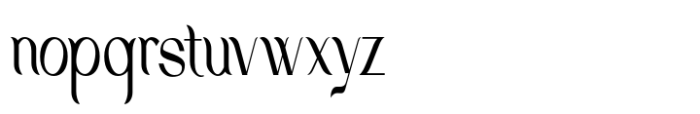 Yovetta Font LOWERCASE