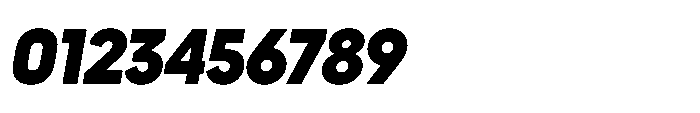 Yowza Display Extrabold Italic Font OTHER CHARS