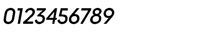 Yowza Display Medium Italic Font OTHER CHARS