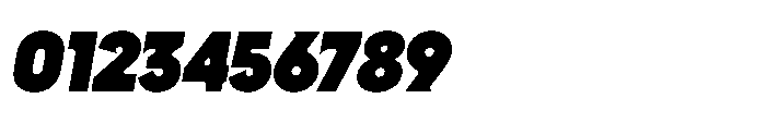 Yowza Mix Black Italic Font OTHER CHARS