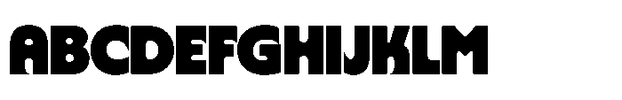 Yowza Mix Black Font UPPERCASE