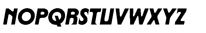 Yowza Mix Bold Italic Font UPPERCASE