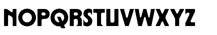 Yowza Mix Bold Font UPPERCASE