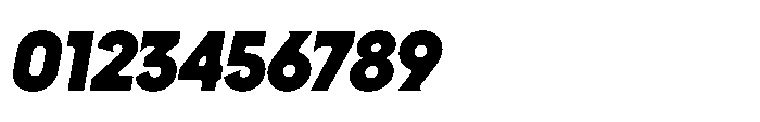 Yowza Mix Extrabold Italic Font OTHER CHARS