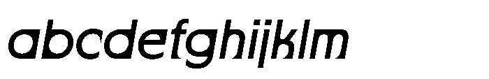 Yowza Mix Medium Italic FONT