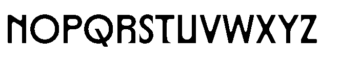 Yowza Mix Medium Font UPPERCASE