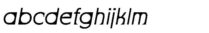 Yowza Mix Regular Italic FONT