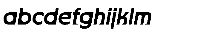 Yowza Mix Semibold Italic FONT