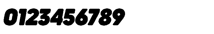 Yowza Soft Display Black Italic Font OTHER CHARS