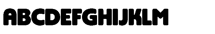 Yowza Soft Display Black Font UPPERCASE
