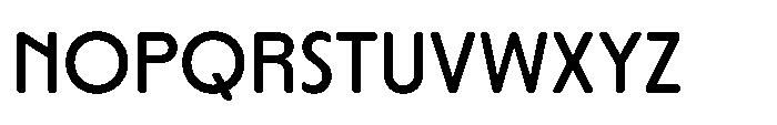Yowza Soft Display Medium Font UPPERCASE
