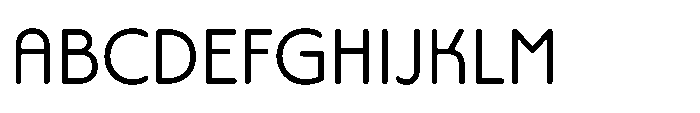 Yowza Soft Display Regular Font UPPERCASE