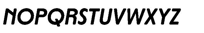 Yowza Soft Display Semibold Italic Font UPPERCASE