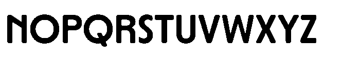 Yowza Soft Display Semibold Font UPPERCASE