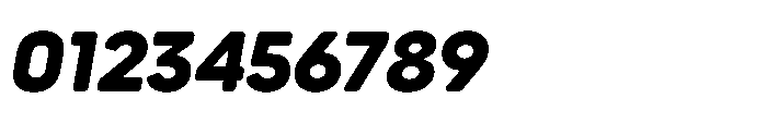 Yowza Soft Standard Extrabold Italic Font OTHER CHARS