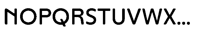 Yowza Soft Standard Medium Font UPPERCASE