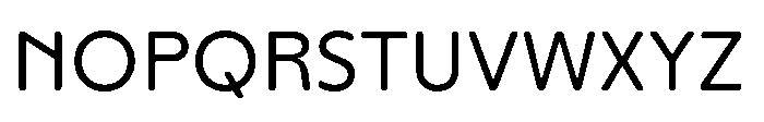 Yowza Soft Standard Regular Font UPPERCASE