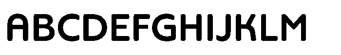 Yowza Soft Standard Semibold Font UPPERCASE