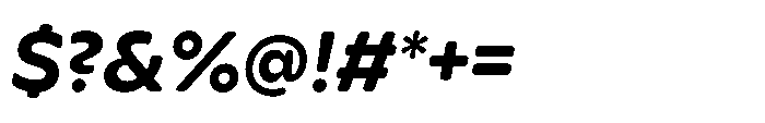 Yowza Soft Text Bold Italic Font OTHER CHARS