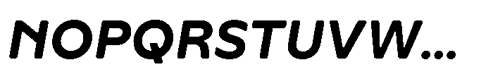 Yowza Soft Text Bold Italic Font UPPERCASE