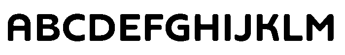 Yowza Soft Text Bold Font UPPERCASE