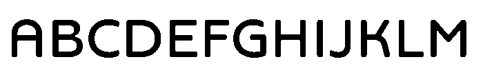 Yowza Soft Text Medium Font UPPERCASE