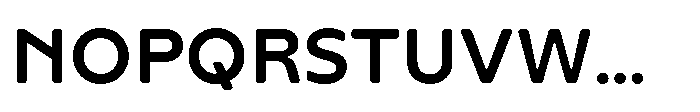 Yowza Soft Text Semibold Font UPPERCASE