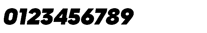 Yowza Standard Black Italic Font OTHER CHARS